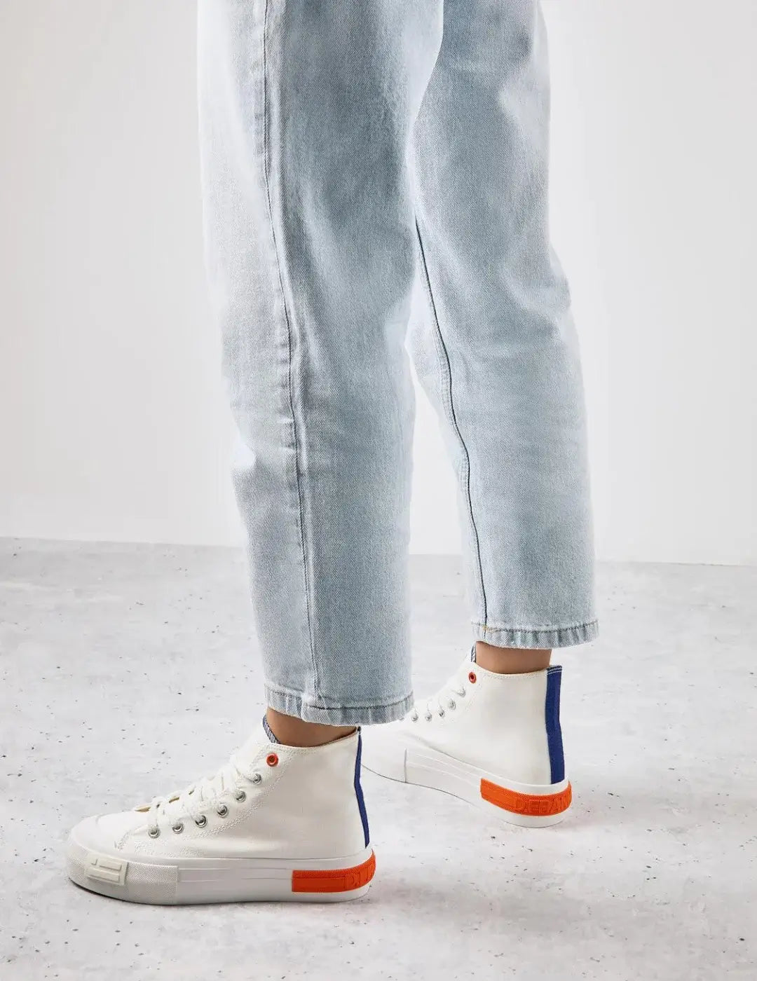 Zapatilla D.Franklin One Way High Summer Blanco | Bicos de Fío