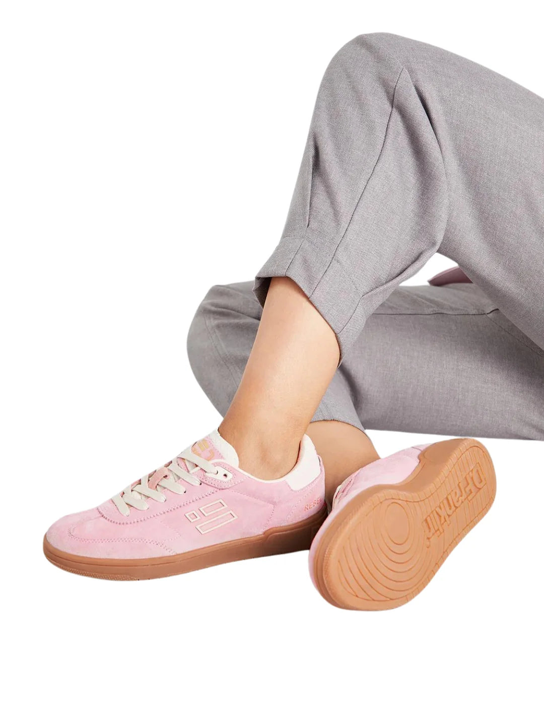 Zapatilla D.Franklin Rebel Basic Flag Rosa | Bicos de Fío