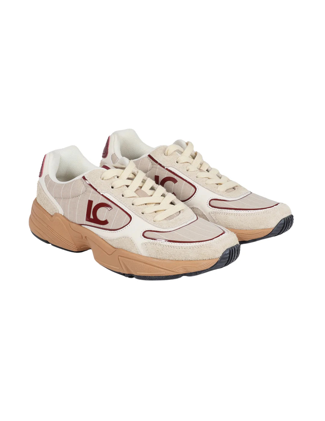 Zapatilla Tipo Running Lola Casademunt Beige | Bicos de Fío