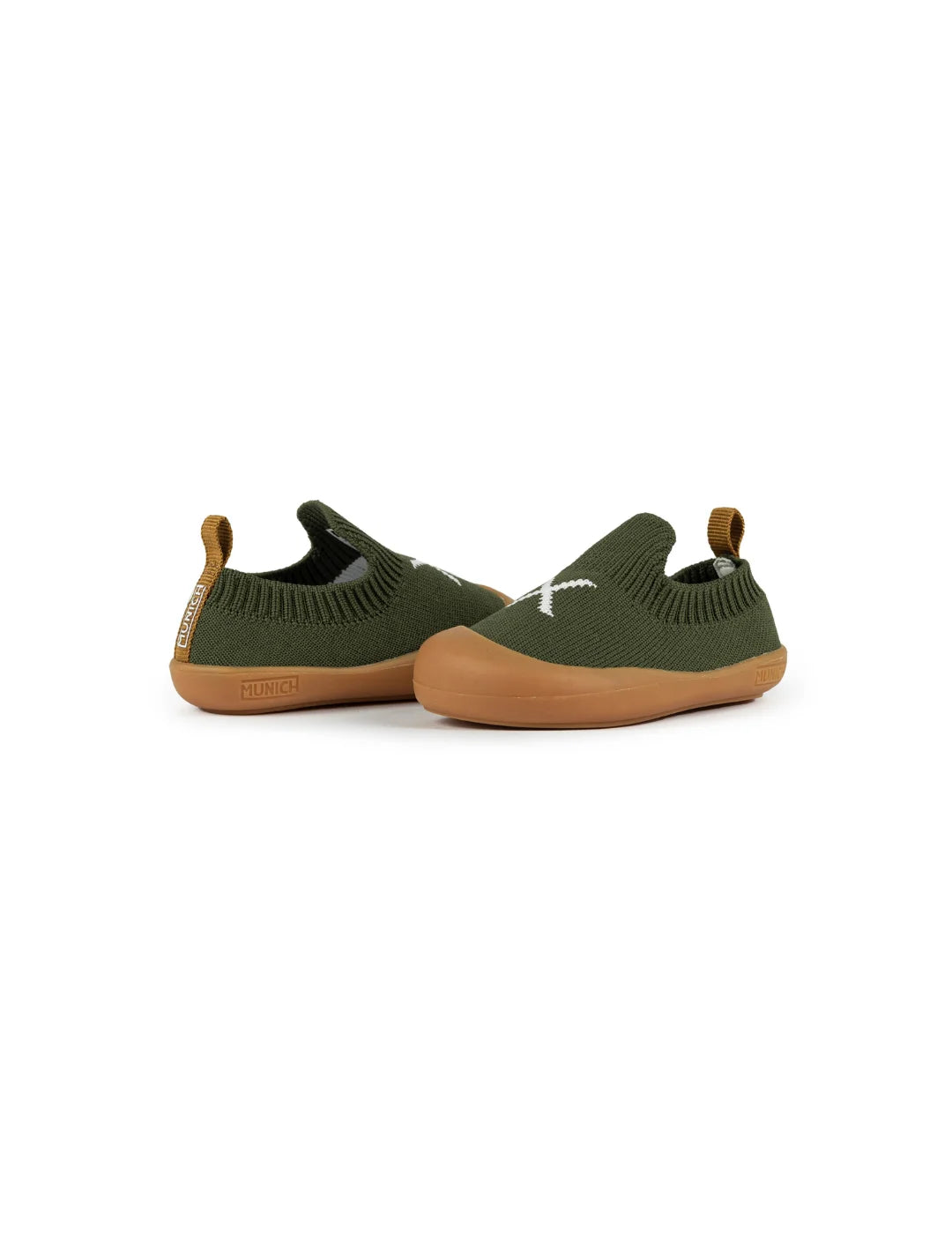 Zapatilla Munich Baby Piccolo Verde - Bicos de Fío