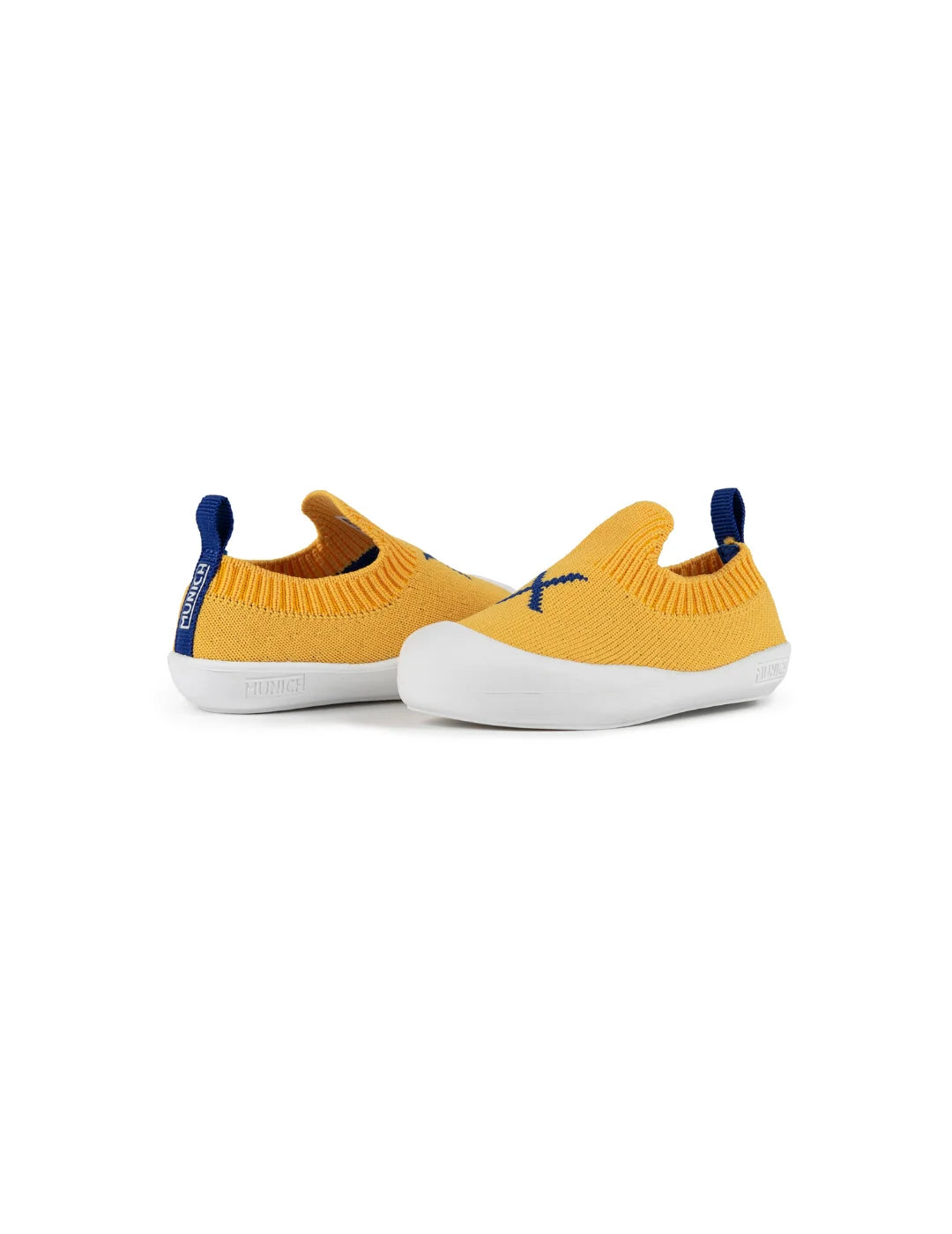 Zapatilla Munich Baby Piccolo Amarillo - Bicos de Fío