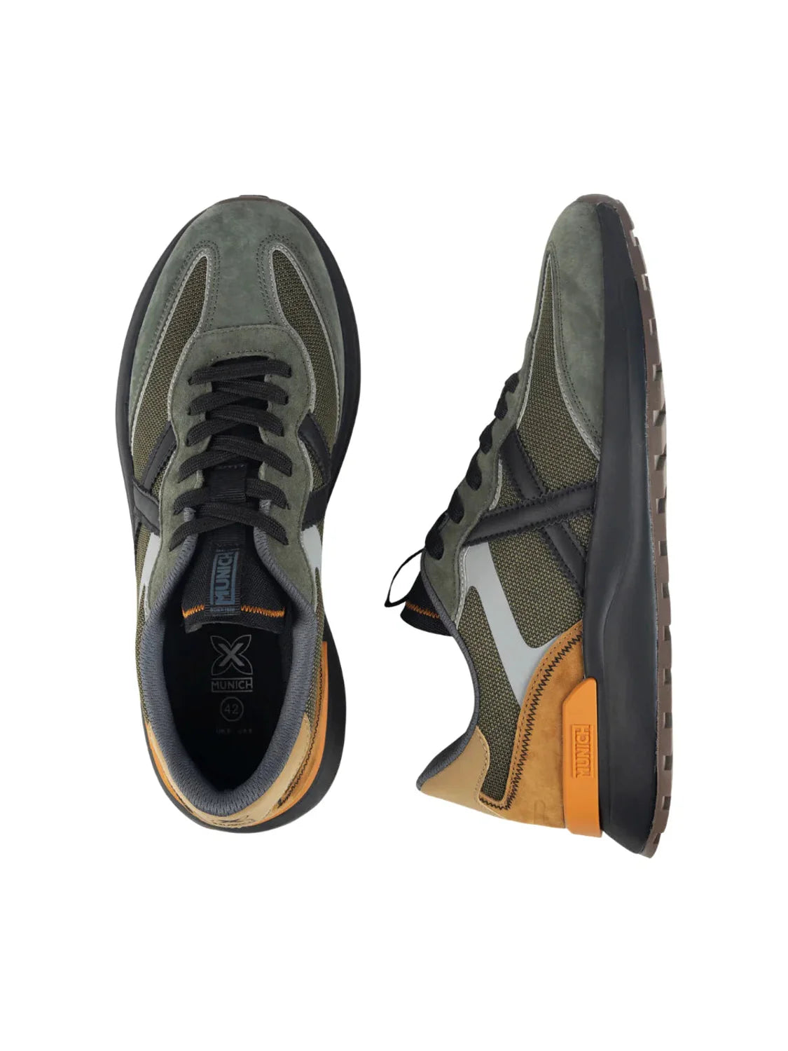 Zapatilla Munich Dynamix 17 Caqui | Bicos de Fío