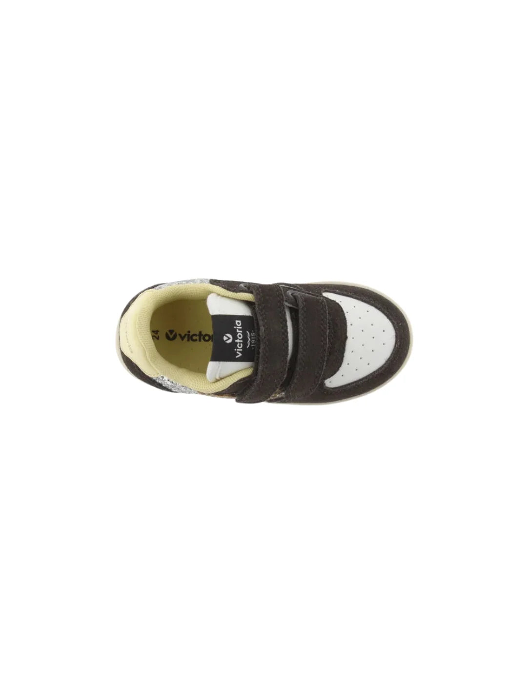 Zapatilla Victoria Tiempo Glitter Antracita | Bicos de Fío