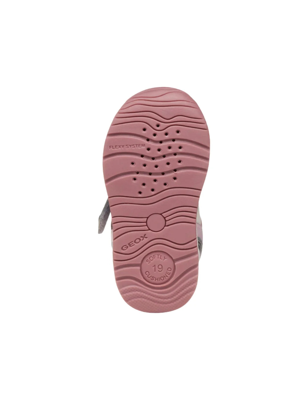 Zapatilla Primeros Pasos GEOX Rishon Plata | Bicos de Fío