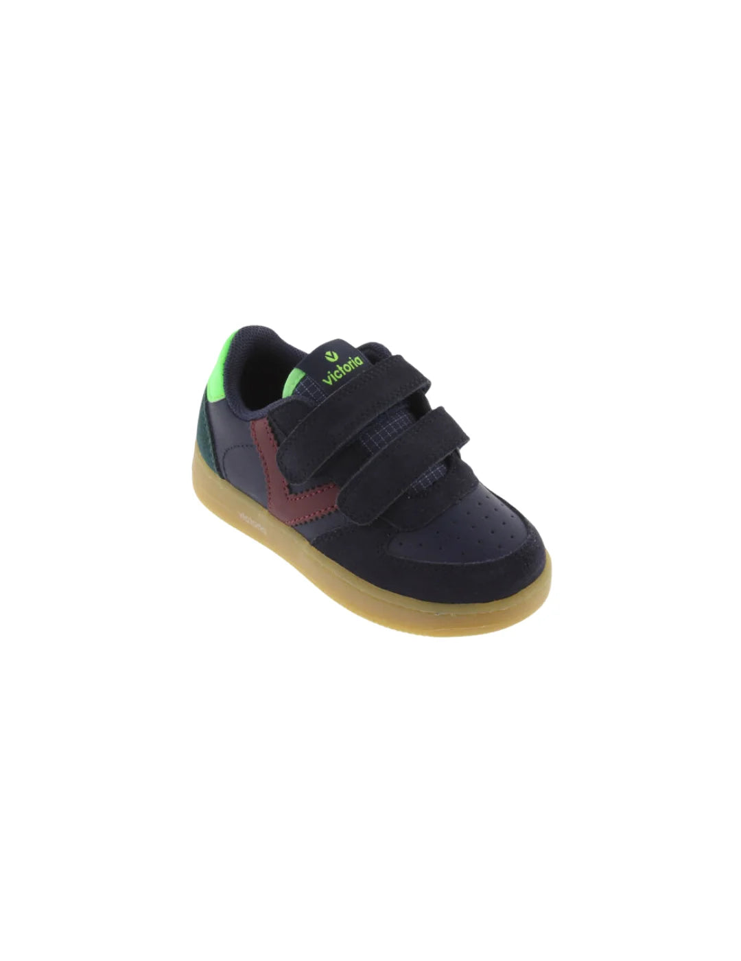 Zapatilla Victoria Tiempo Piel-Serraje Azul Marino | Bicos de Fío