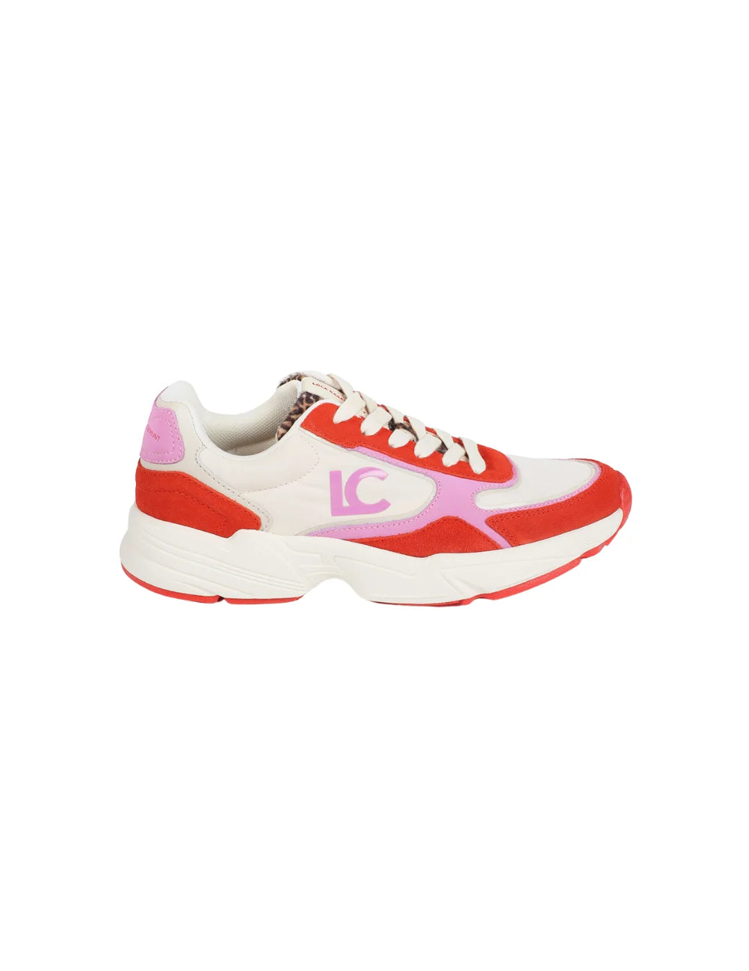 Zapatilla Tipo Running Lola Casademunt Rojo | Bicos de Fío
