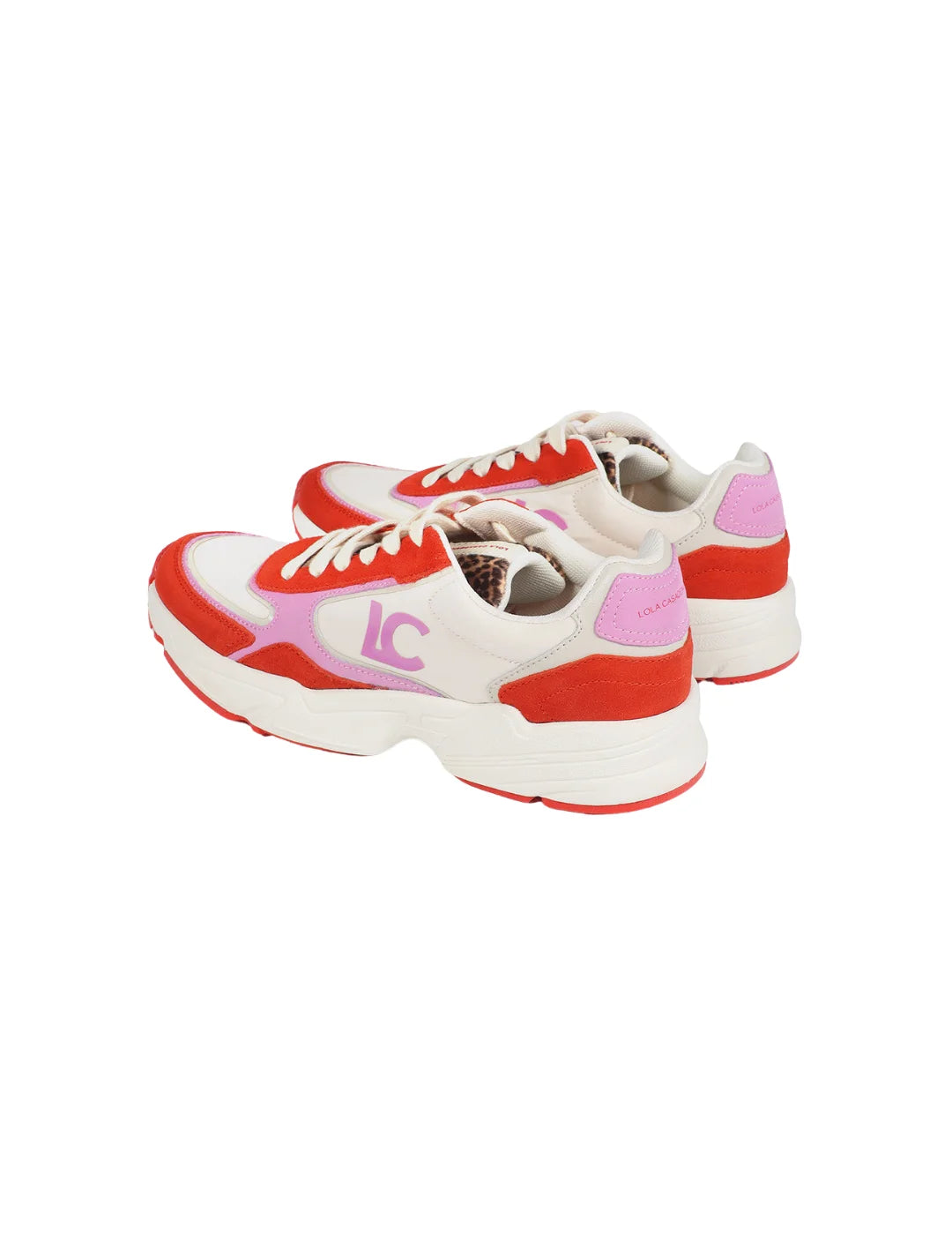 Zapatilla Tipo Running Lola Casademunt Rojo | Bicos de Fío