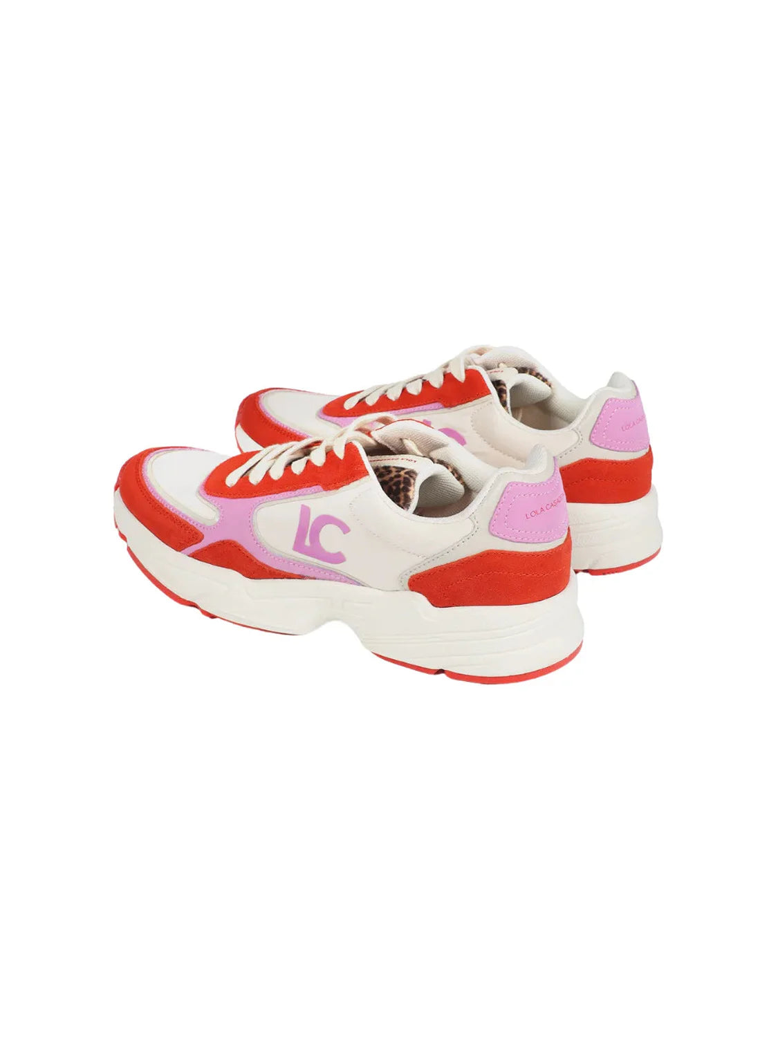 Zapatilla Tipo Running Lola Casademunt Rojo | Bicos de Fío