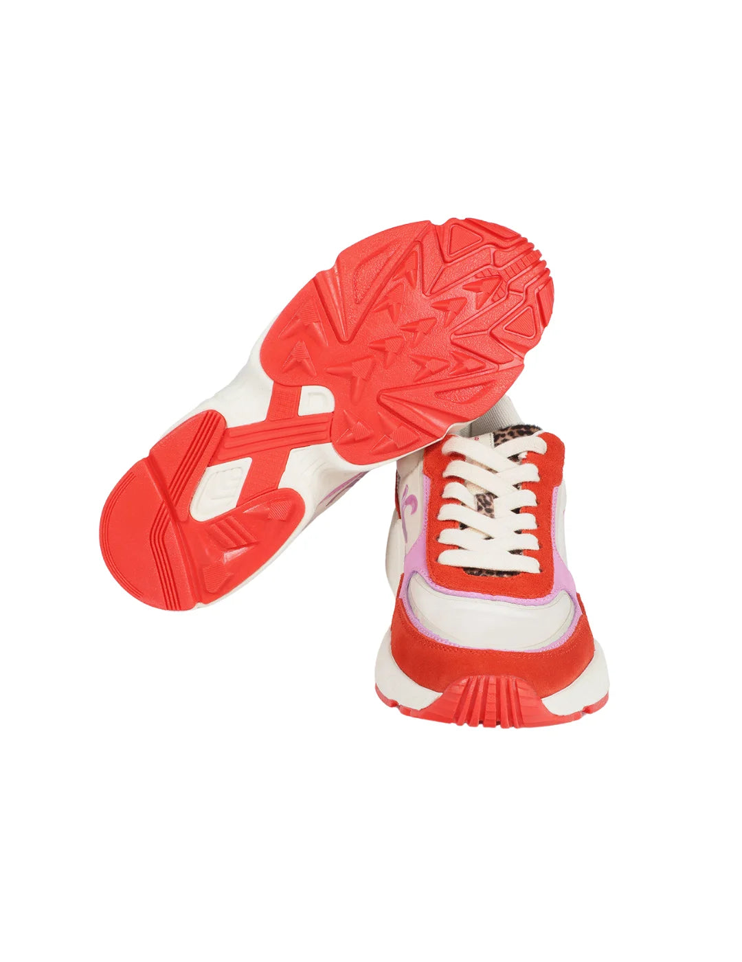 Zapatilla Tipo Running Lola Casademunt Rojo | Bicos de Fío