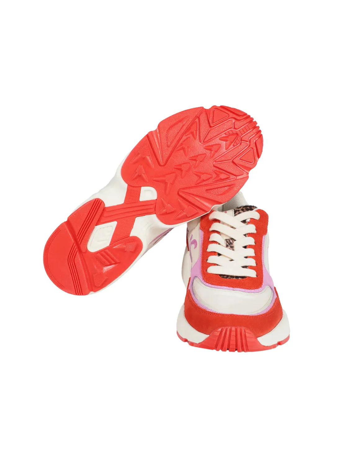 Zapatilla Tipo Running Lola Casademunt Rojo | Bicos de Fío