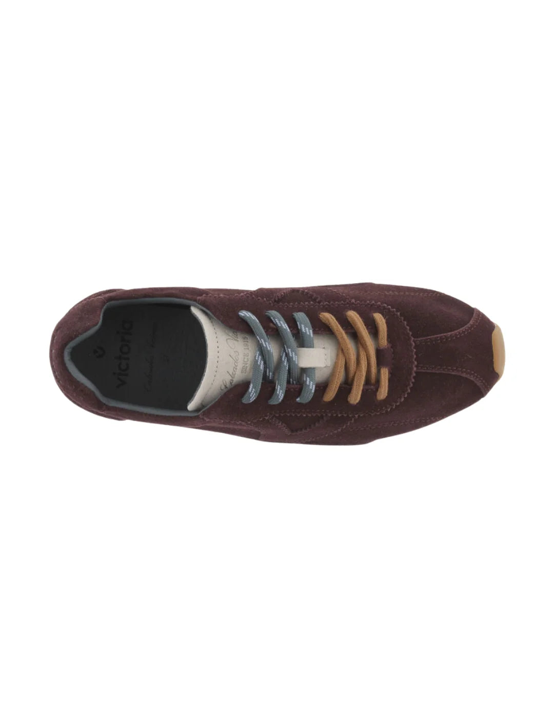 Zapatilla Victoria Aster Serraje Burdeos | Bicos de Fío