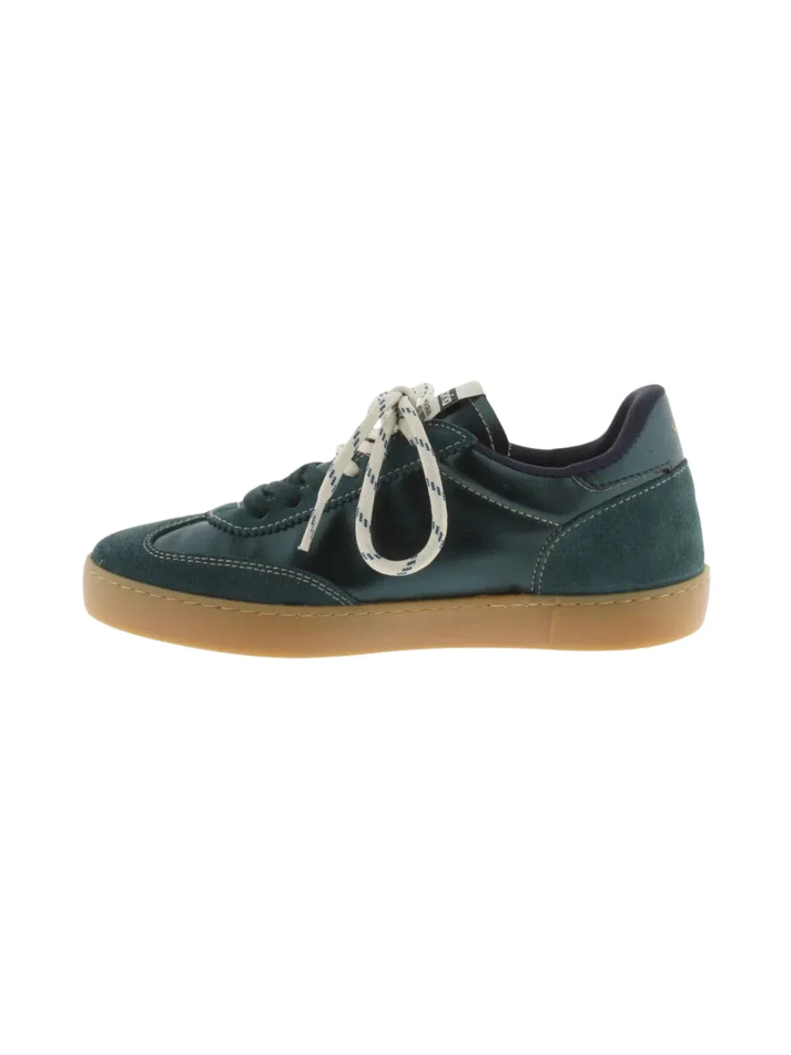 Zapatilla Victoria Berlín Piel Serraje Verde | Bicos de Fío