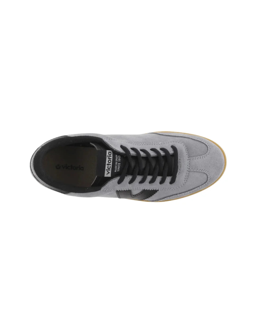 Zapatilla Victoria Berlin Serraje Gris | Bicos de Fío