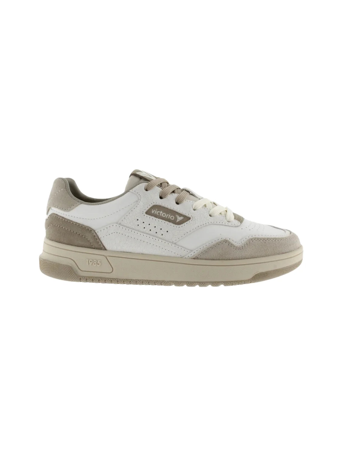 Zapatilla Victoria C80 Casual Crema | Bicos de Fío