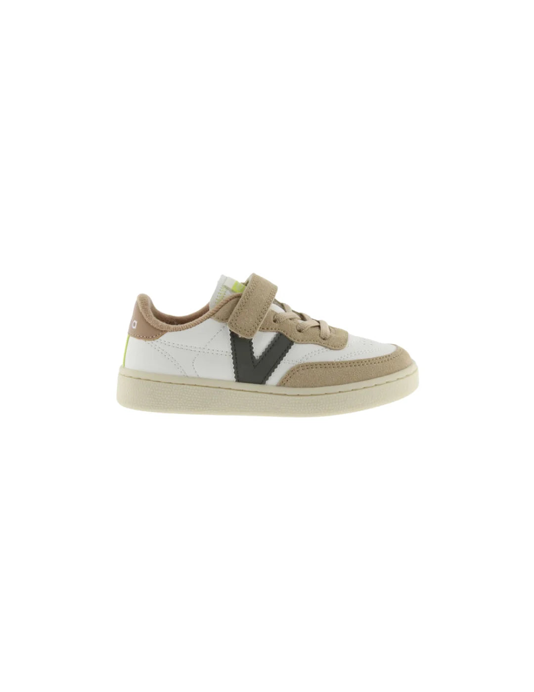Zapatilla Victoria Oslo Blanco-Beige | Bicos de Fío