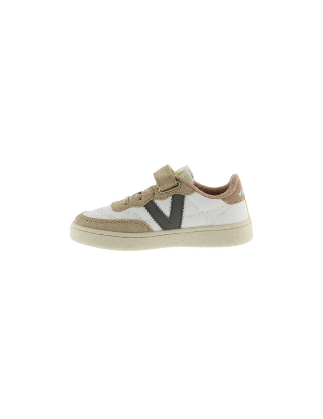 Zapatilla Victoria Oslo Blanco-Beige | Bicos de Fío