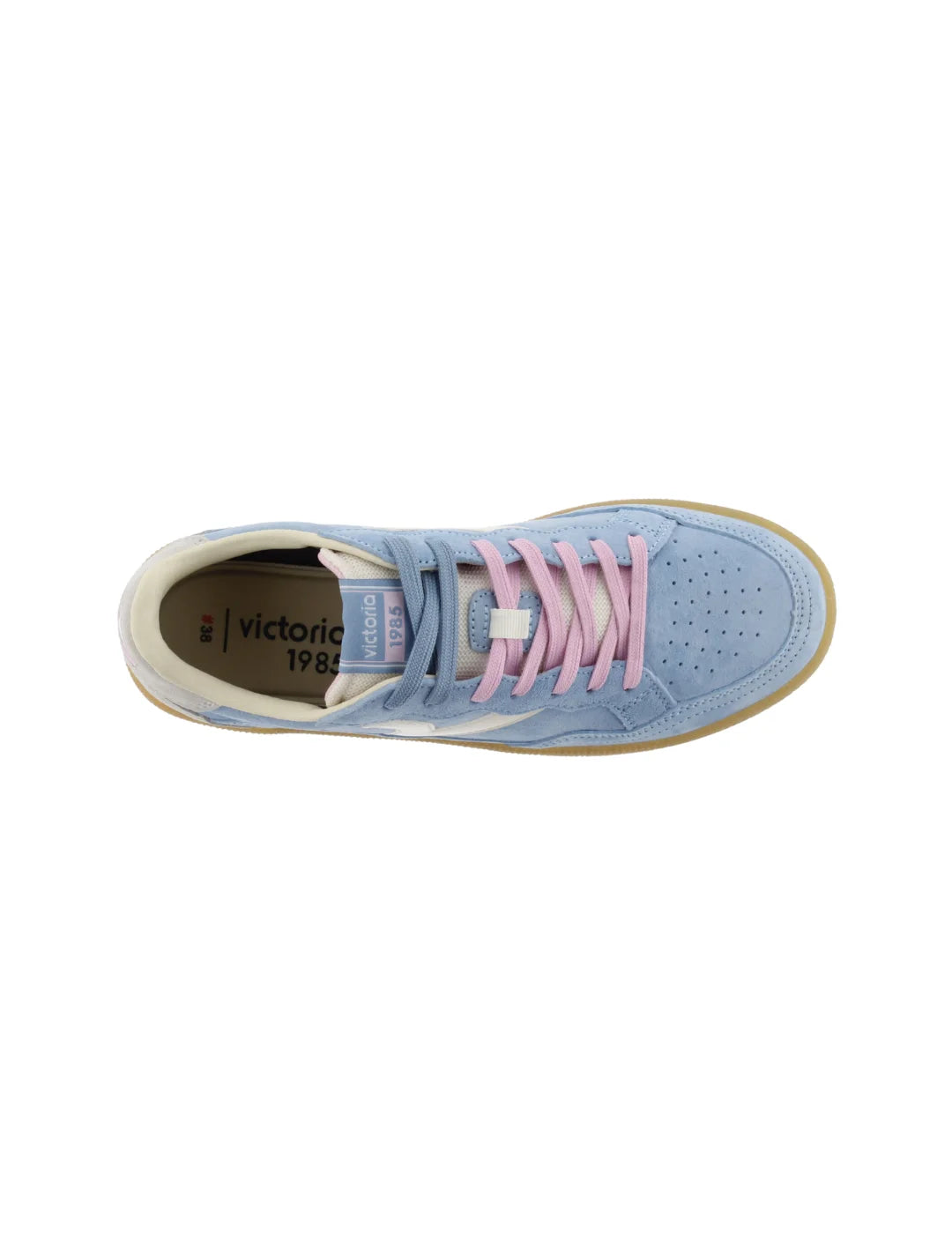 Zapatilla Victoria Smash Suede Azul | Bicos de Fío