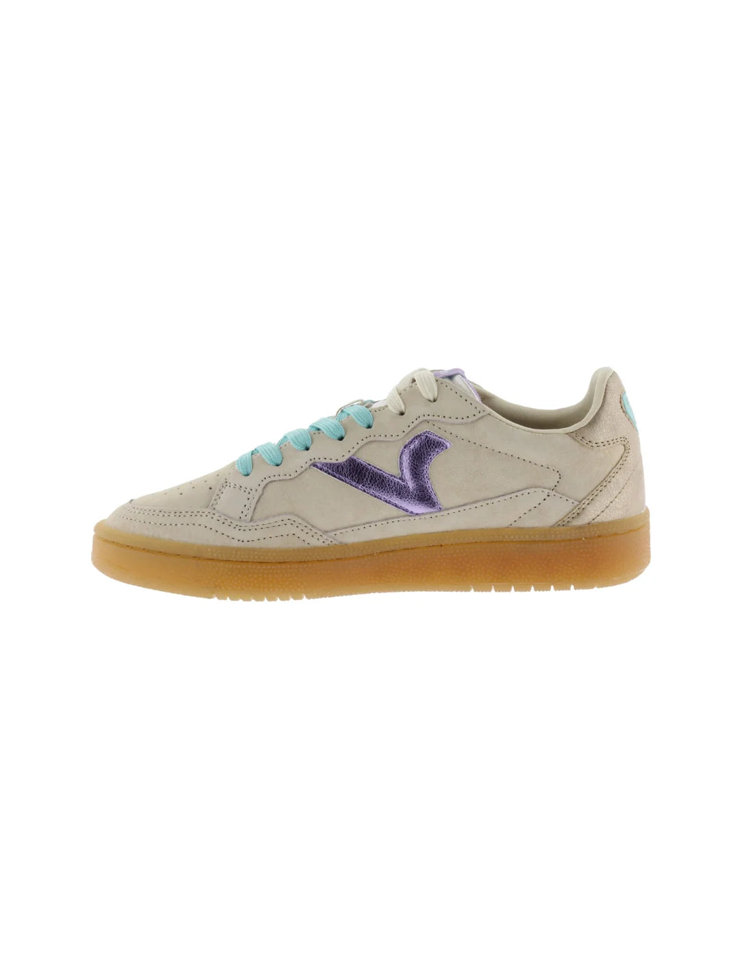 Zapatilla Victoria Smash Suede Beige | Bicos de Fío