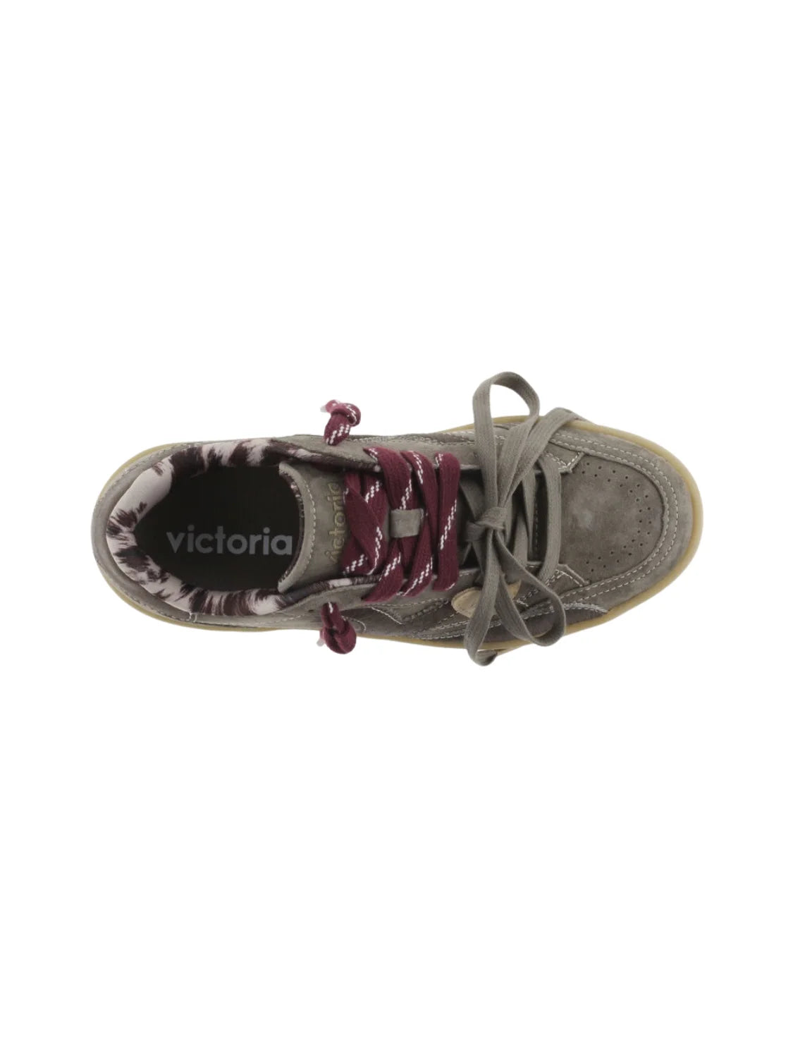 Zapatilla Victoria Turin Serraje Khaki | Bicos de Fío