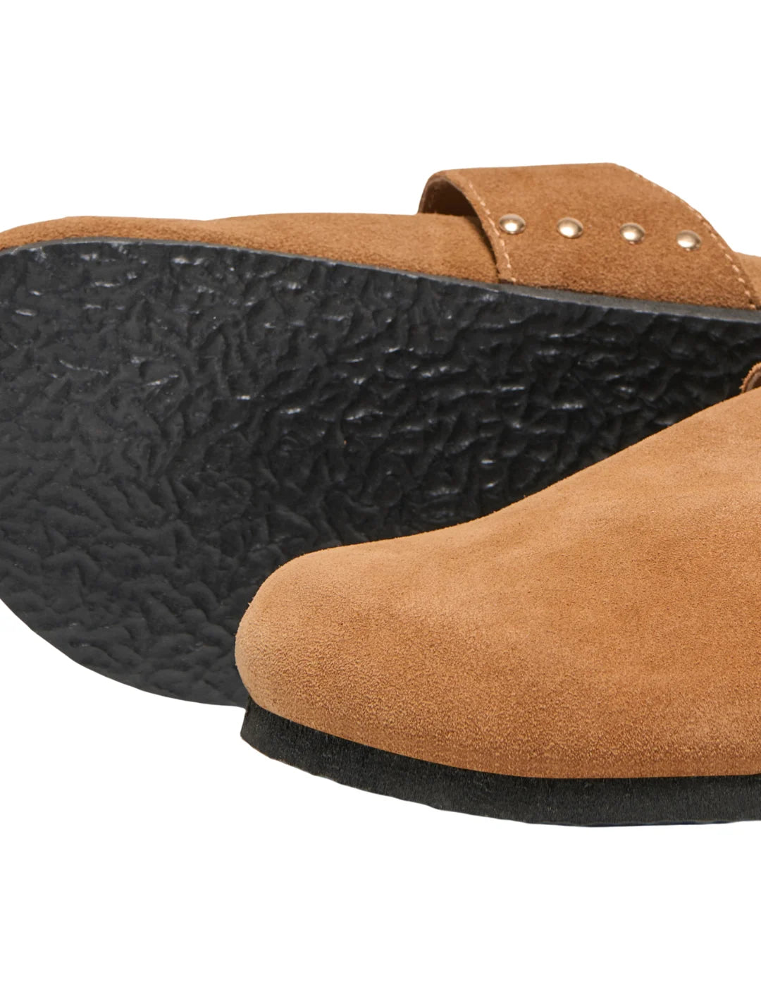 Zuecos Mule ONLY Houston Marrón | Bicos de Fío