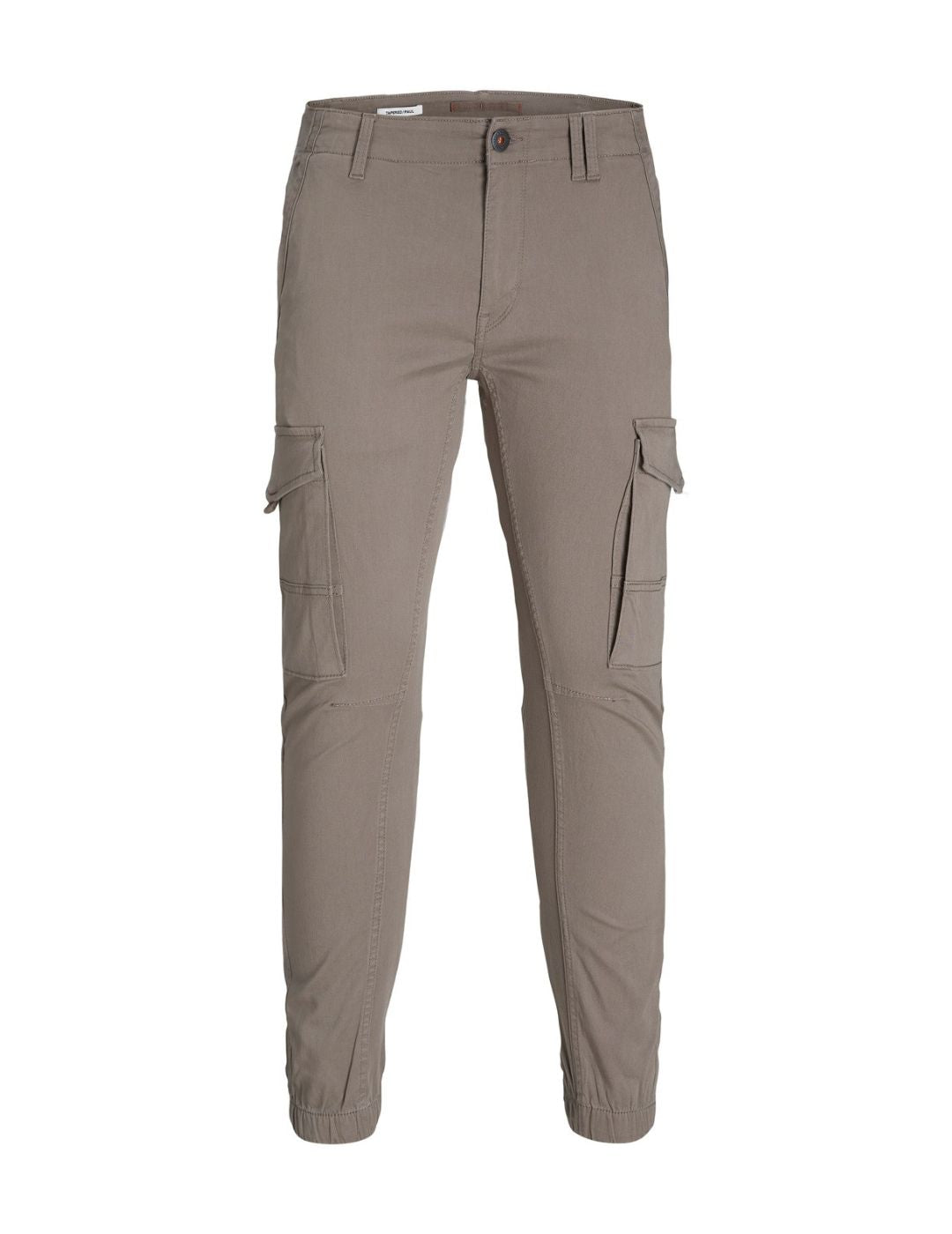 Pantalón cargo gris para hombre Jack and Jones - Bicos de Fío