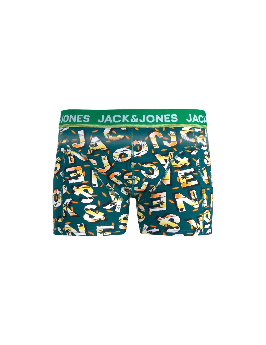 Boxer Jack and Jones Maui Verde - Bicos de Fío