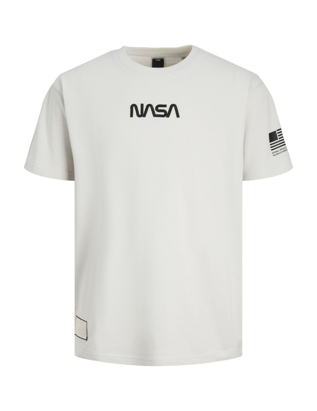 Camiseta Jack and Jones Nasa Gris - Bicos de Fío