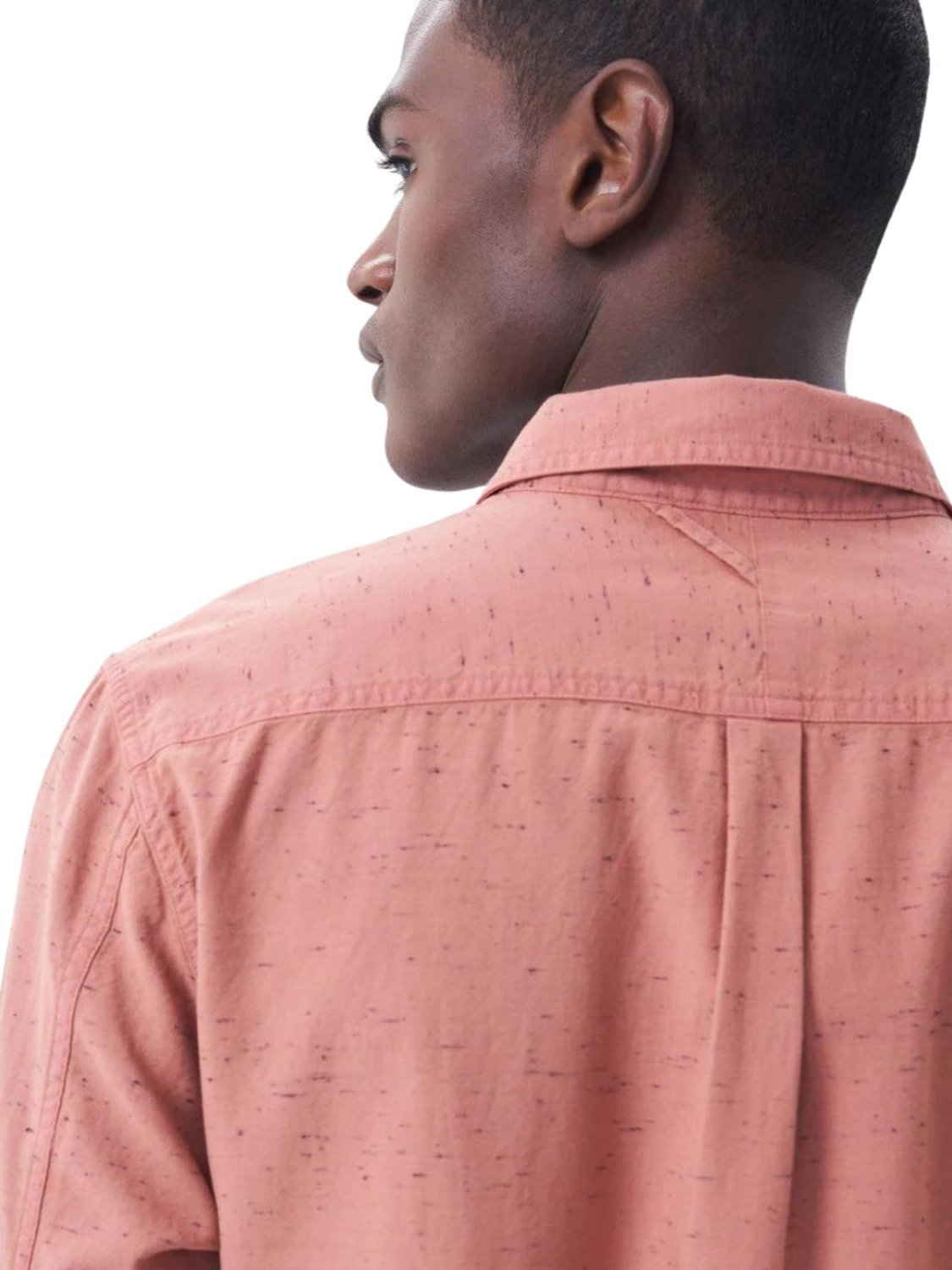 Camisa de manga larga con bolsillos Salsa Jeans Salmón - Bicos de Fío