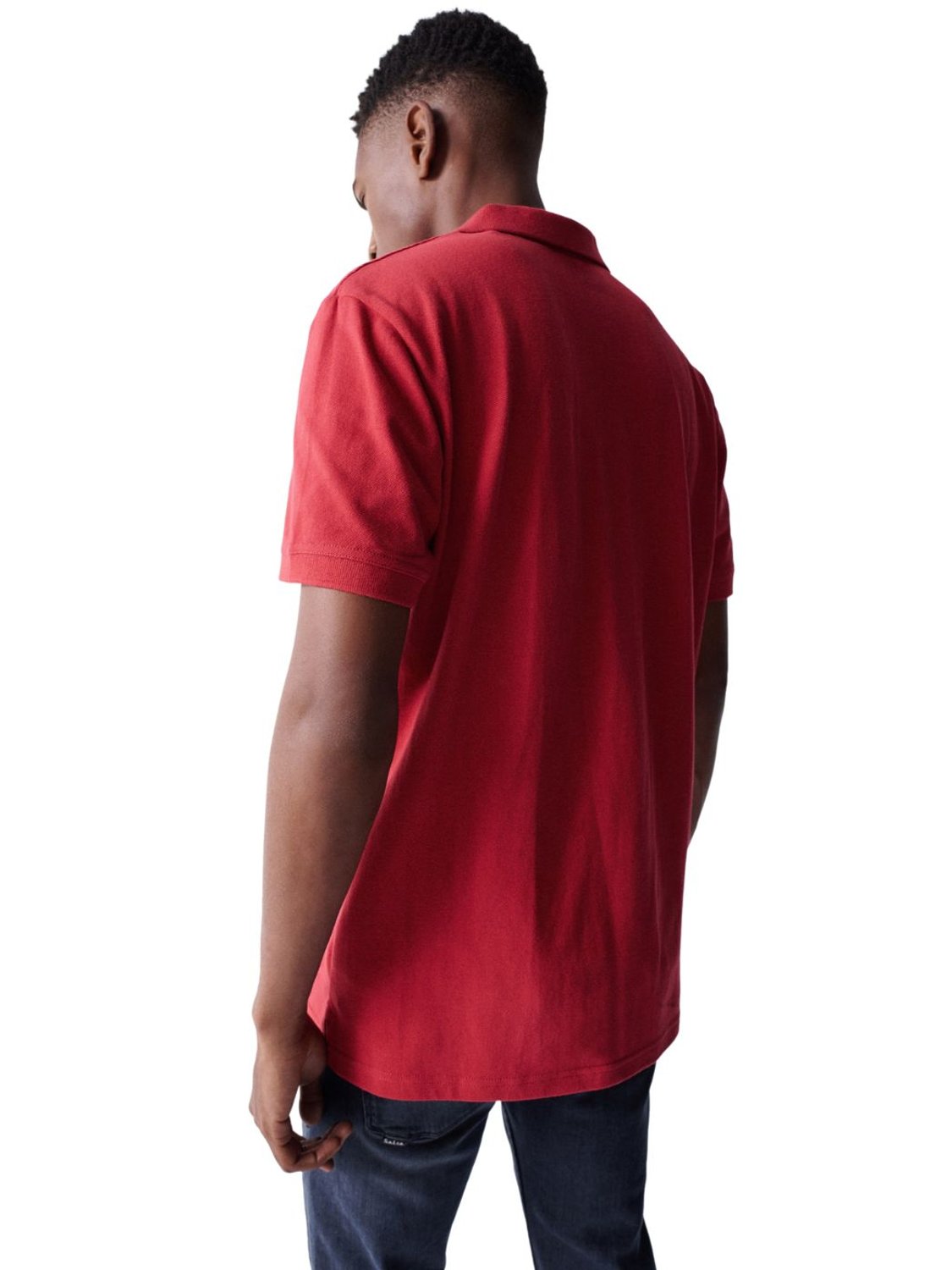 Polo de manga corta Salsa Rojo - Bicos de Fío