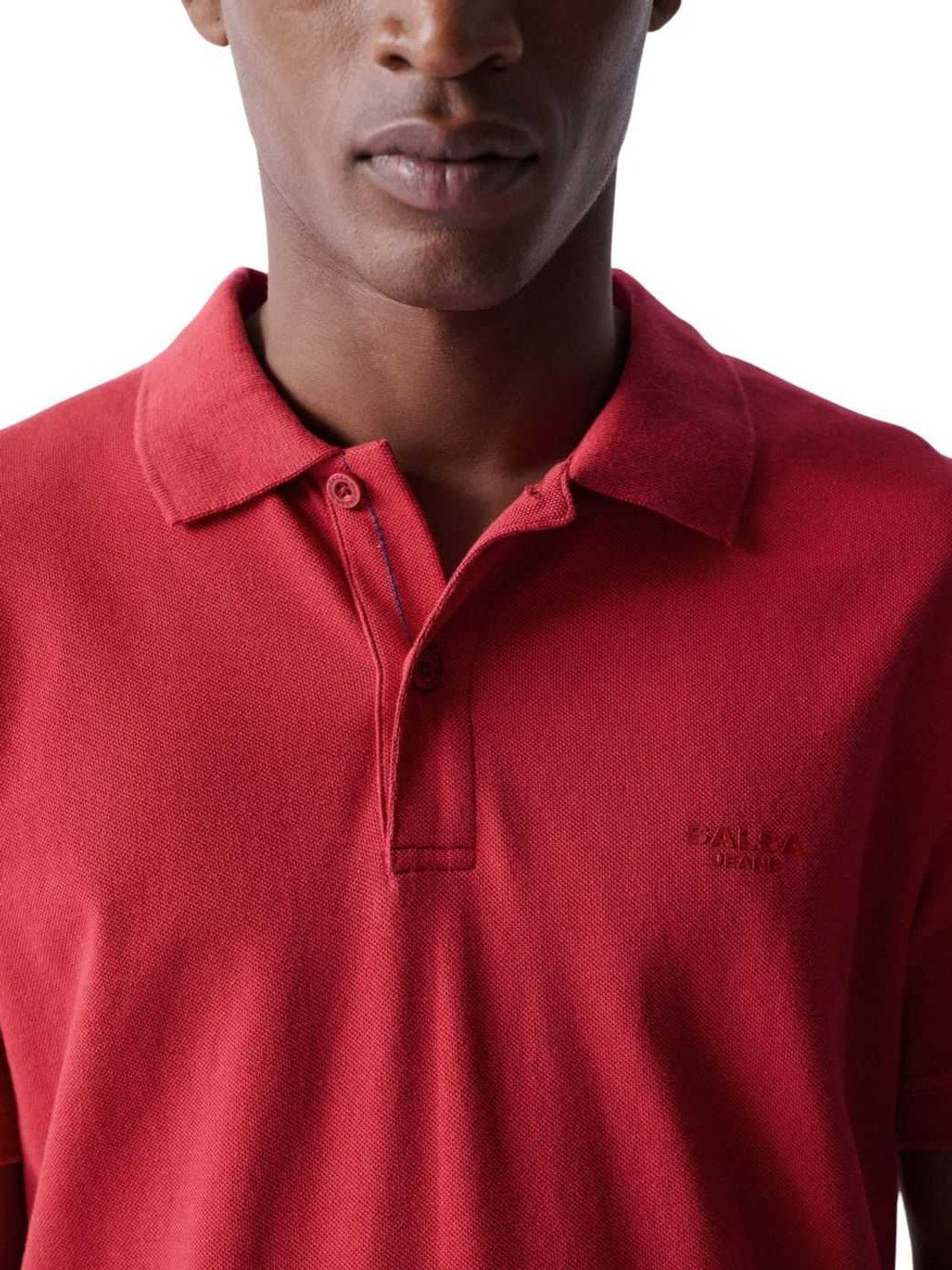 Polo de manga corta Salsa Rojo - Bicos de Fío