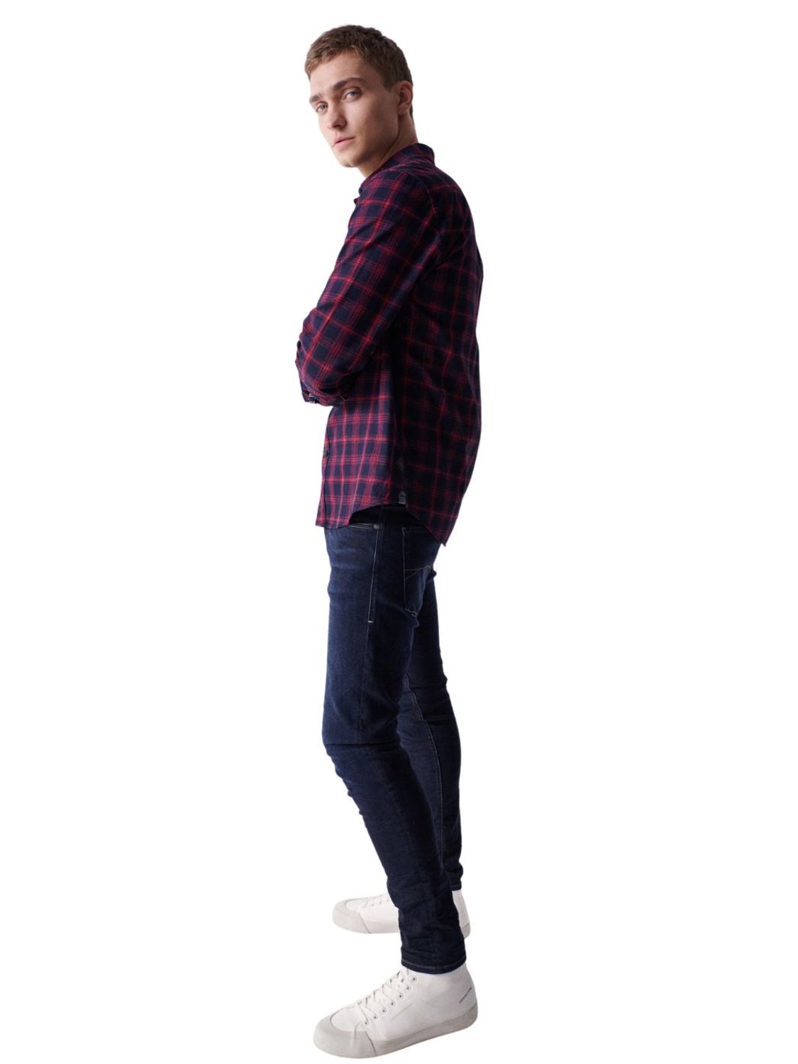 Camisa casual de cuadros Salsa Marino - Bicos de Fío