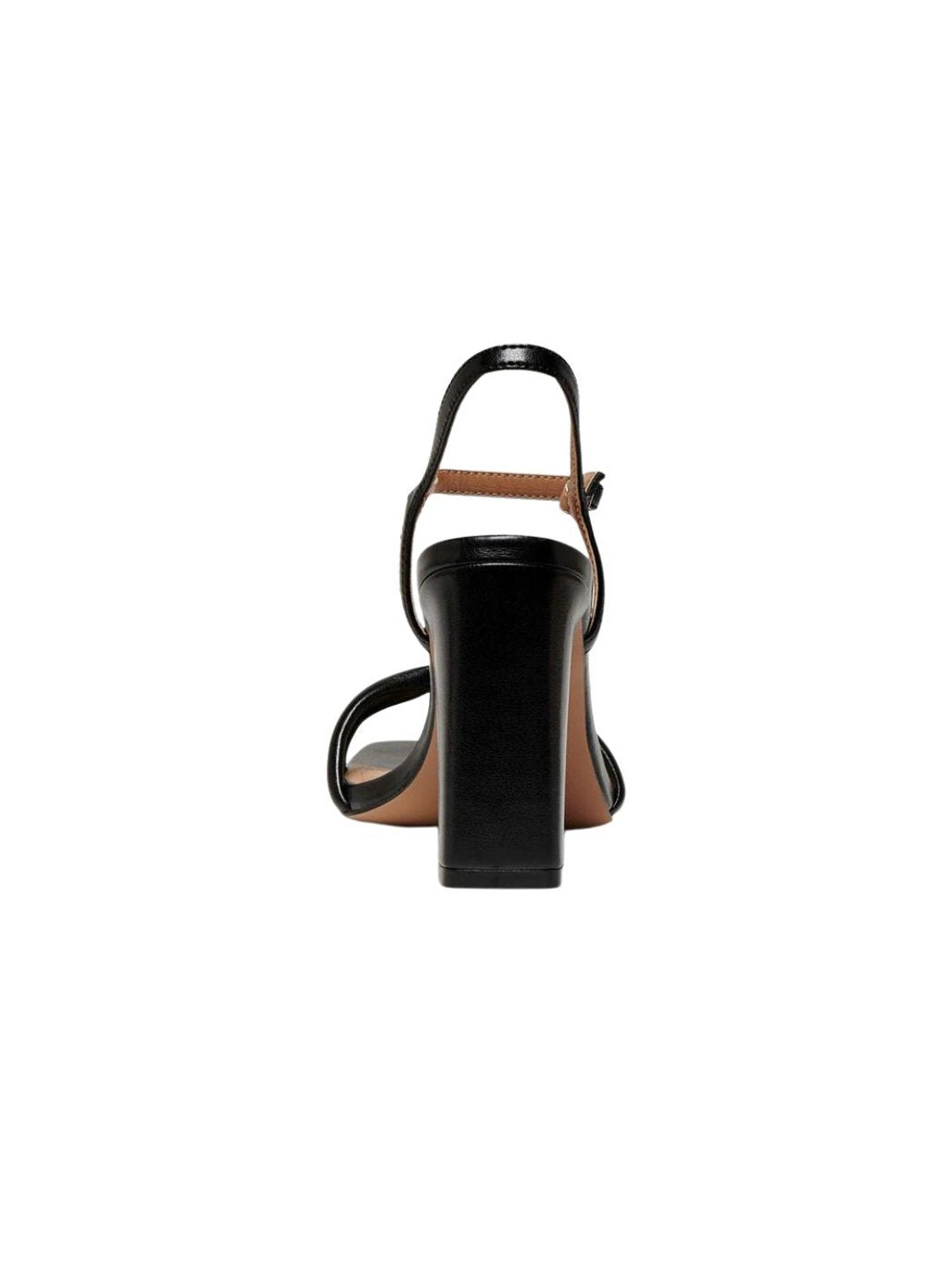 Sandalia de tacón con tiras Only Onlalyx Negro - Bicos de Fío
