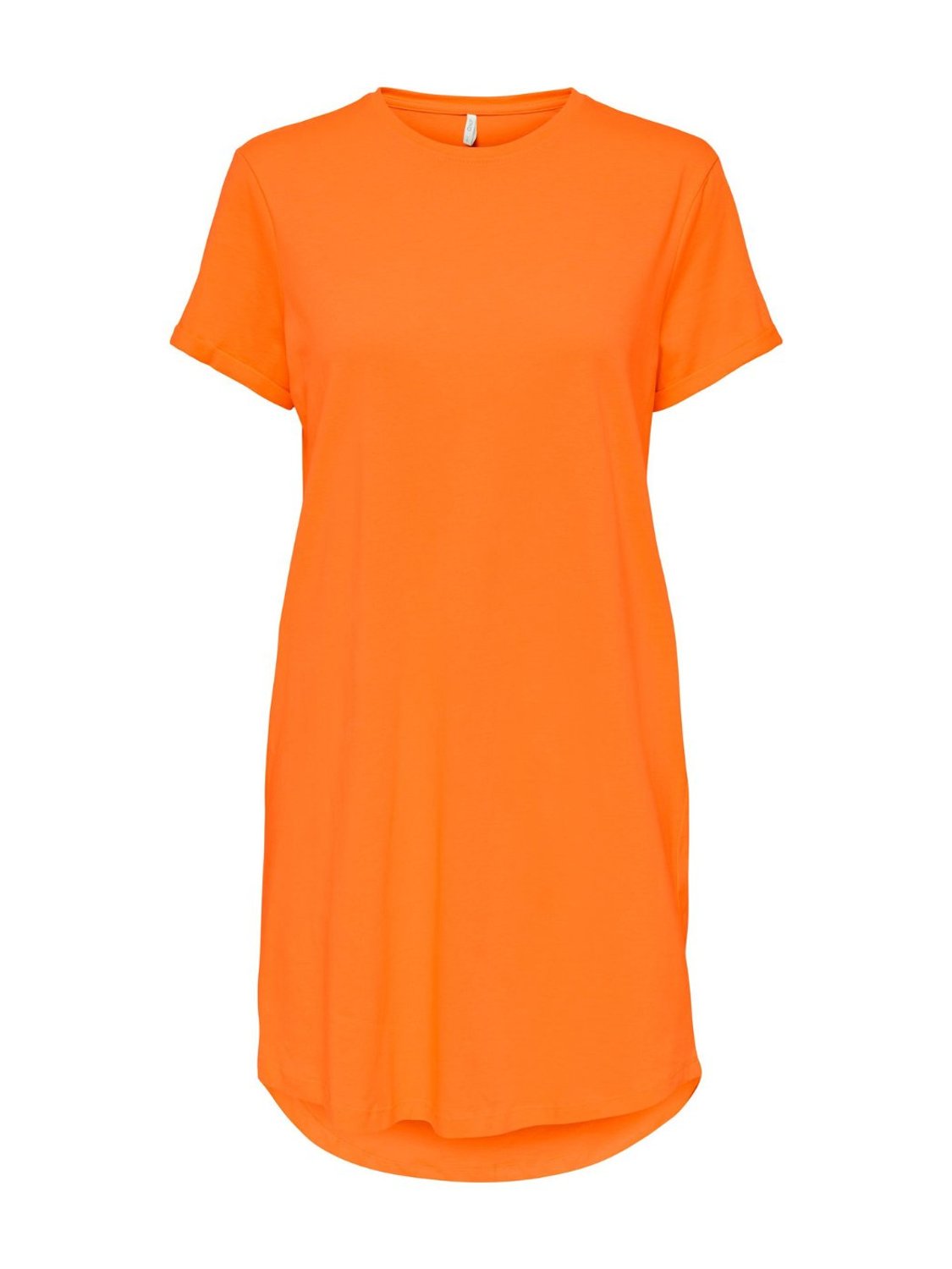 Vestido básico naranja Only May | Bicos de Fío