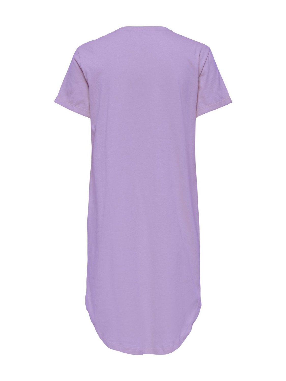 Vestido Básico Violeta Only May | Bicos de Fío