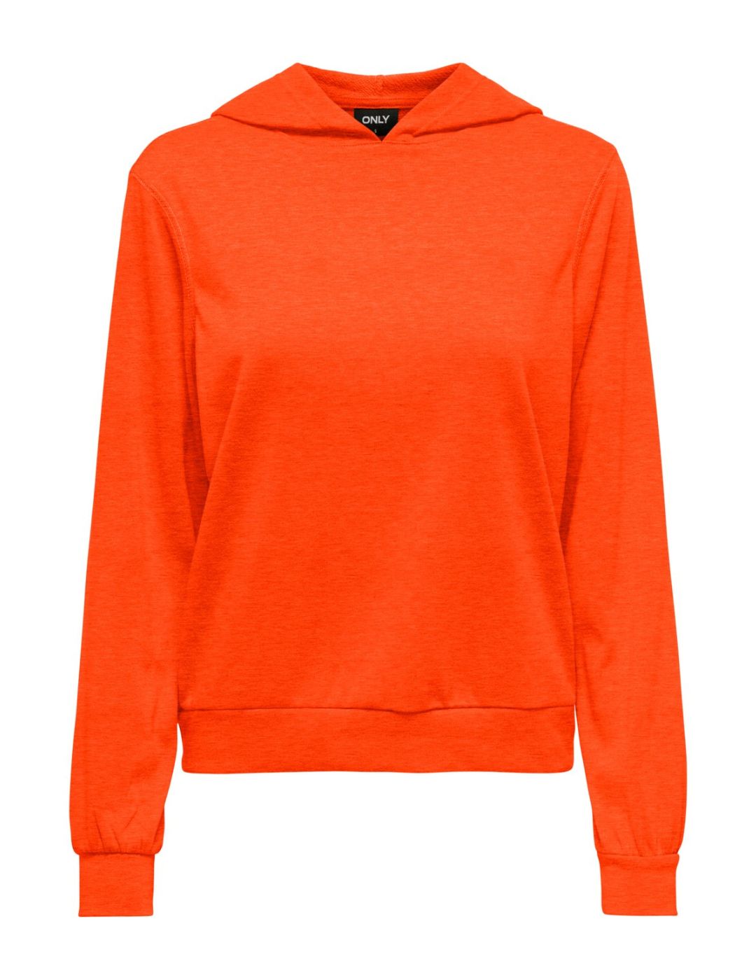 Sudadera con capucha Only Naranja - Bicos de Fío