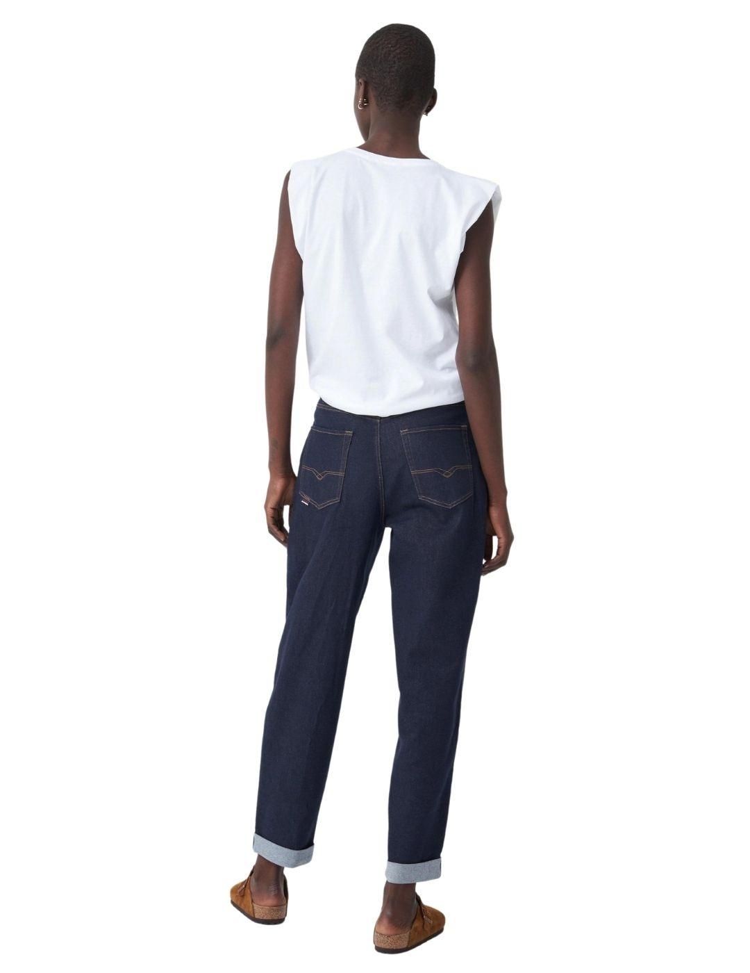 Camiseta sin mangas Salsa Jeans Blanco - Bicos de Fío