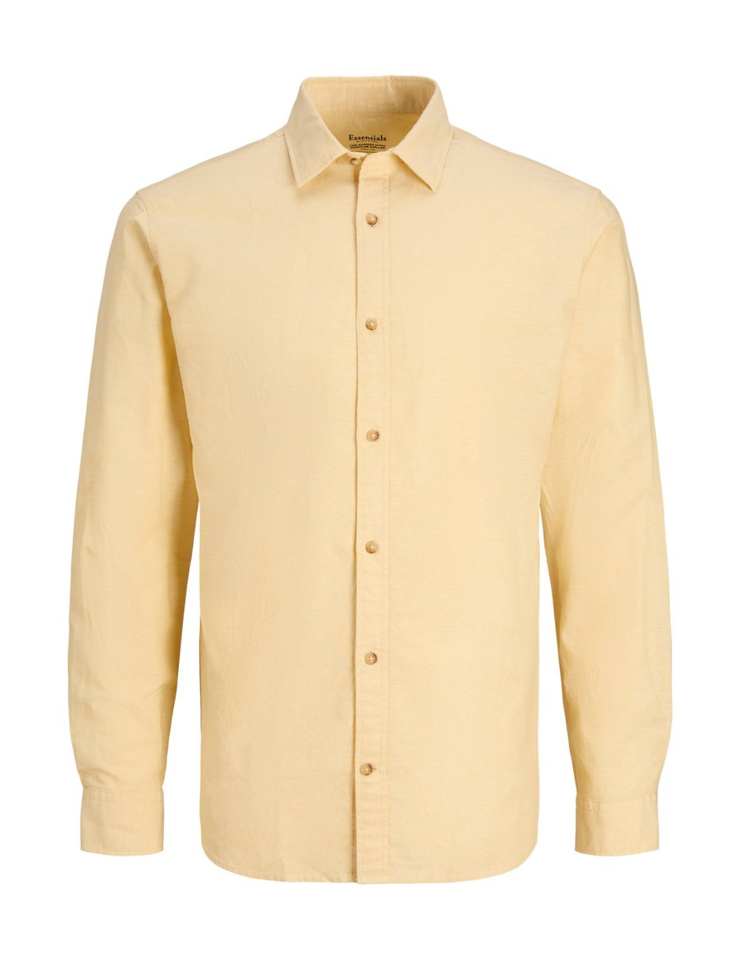 Camisa amarilla Jack and Jones Jjesummer | Bicos de Fío