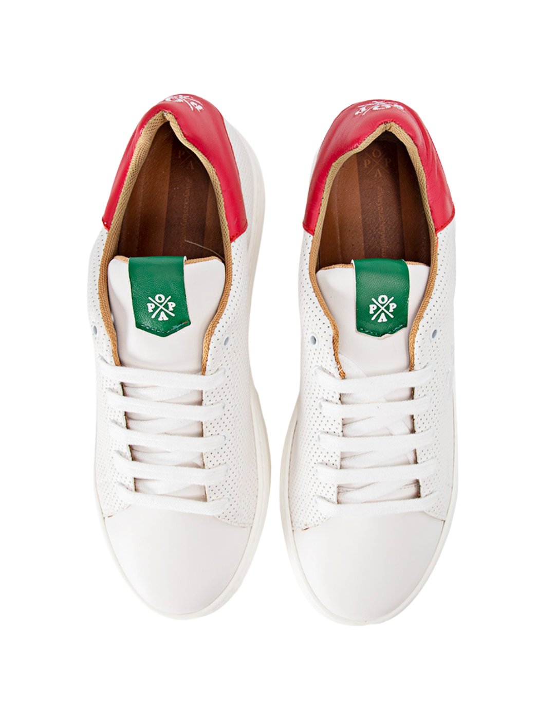 Zapatillas para hombre Popa Alcaraz Rojo | Bicos de Fío