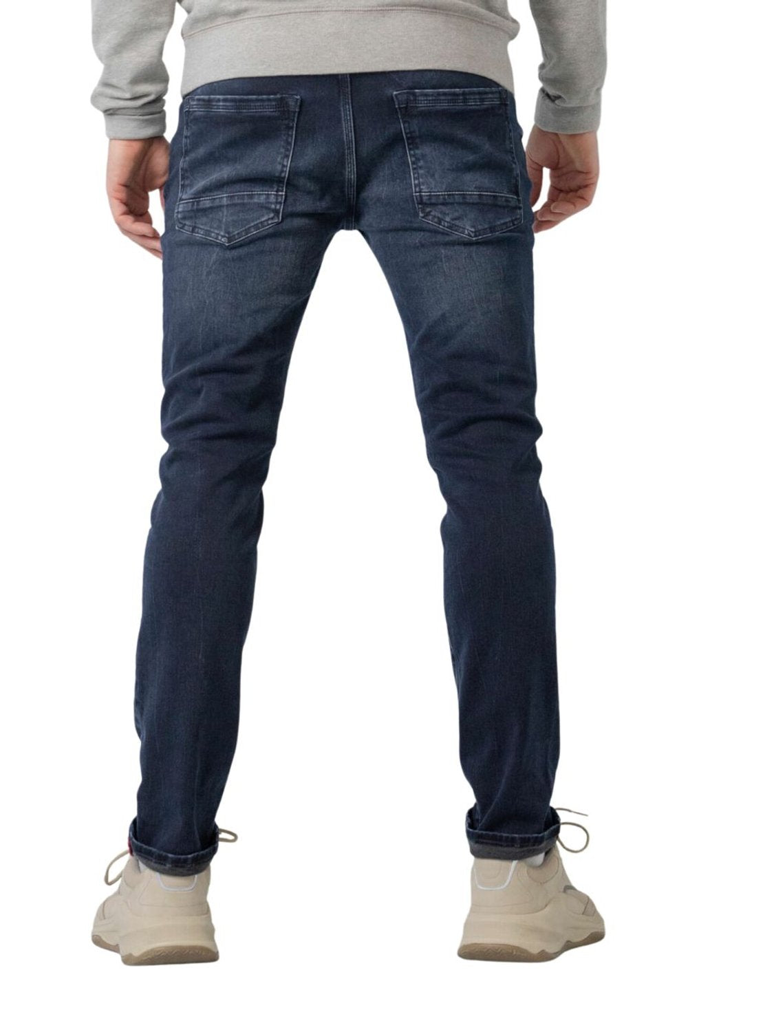 Vaqueros Petrol Industries Jackson Blue Black - Bicos de Fío