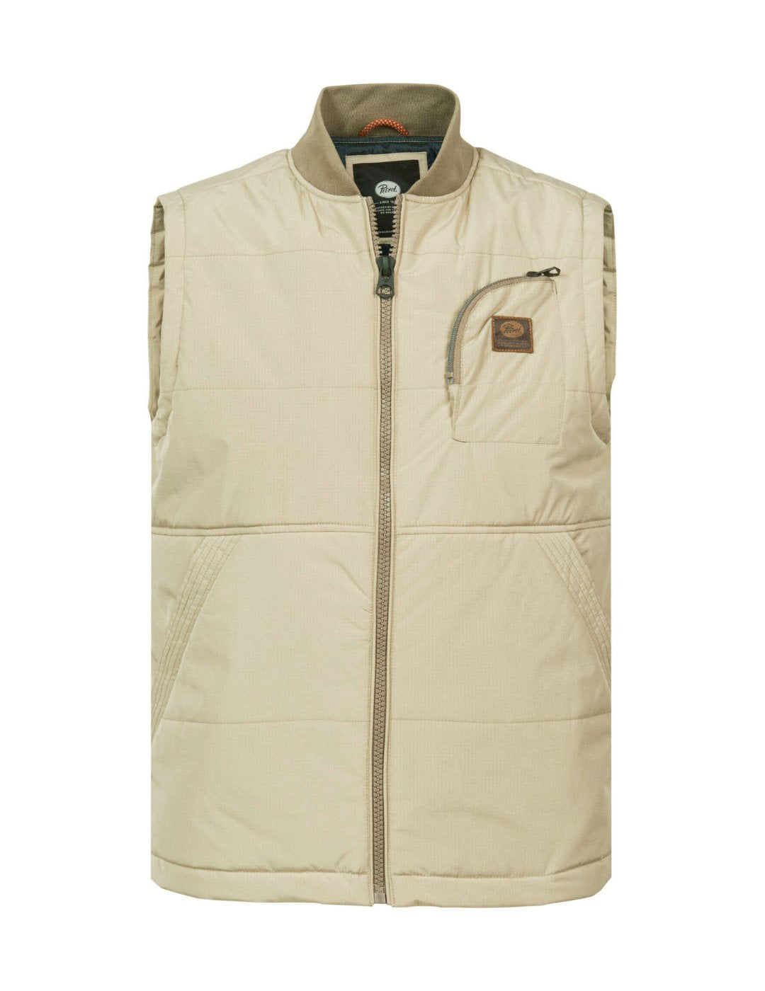 Chaleco con bolsillo Petrol Industries Beige | Bicos de Fío