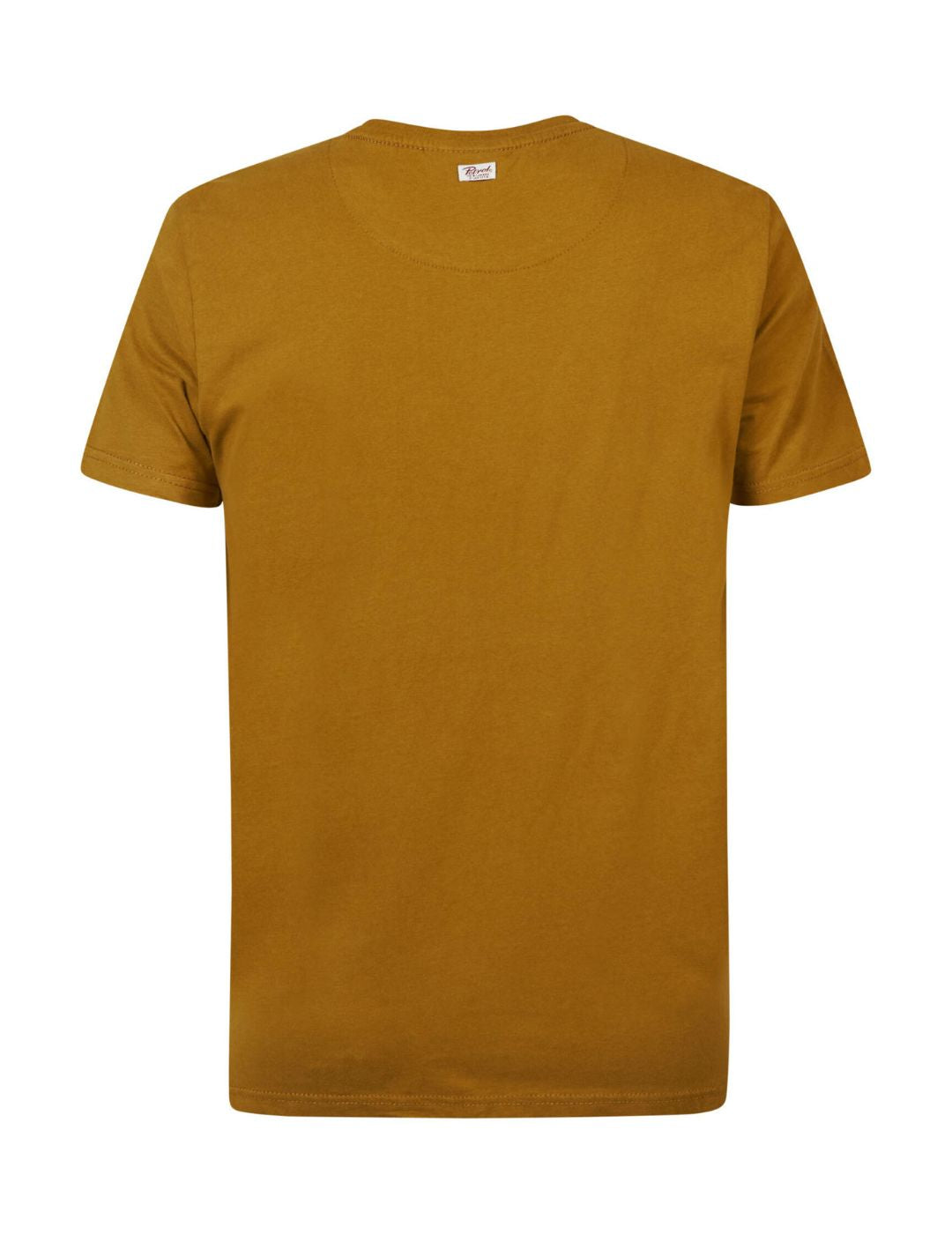 Camiseta de manga corta Petrol & Co Amarillo - Bicos de Fío