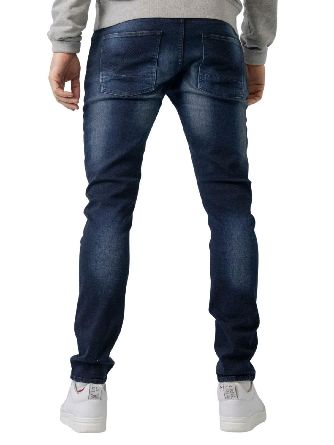 Vaqueros Petrol Industries Nash Azul Oscuro - Bicos de Fío