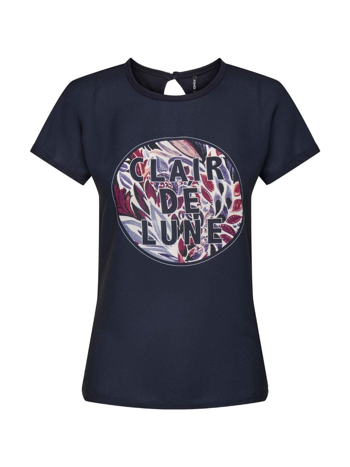 Camiseta Only Emma Negro - Bicos de Fío