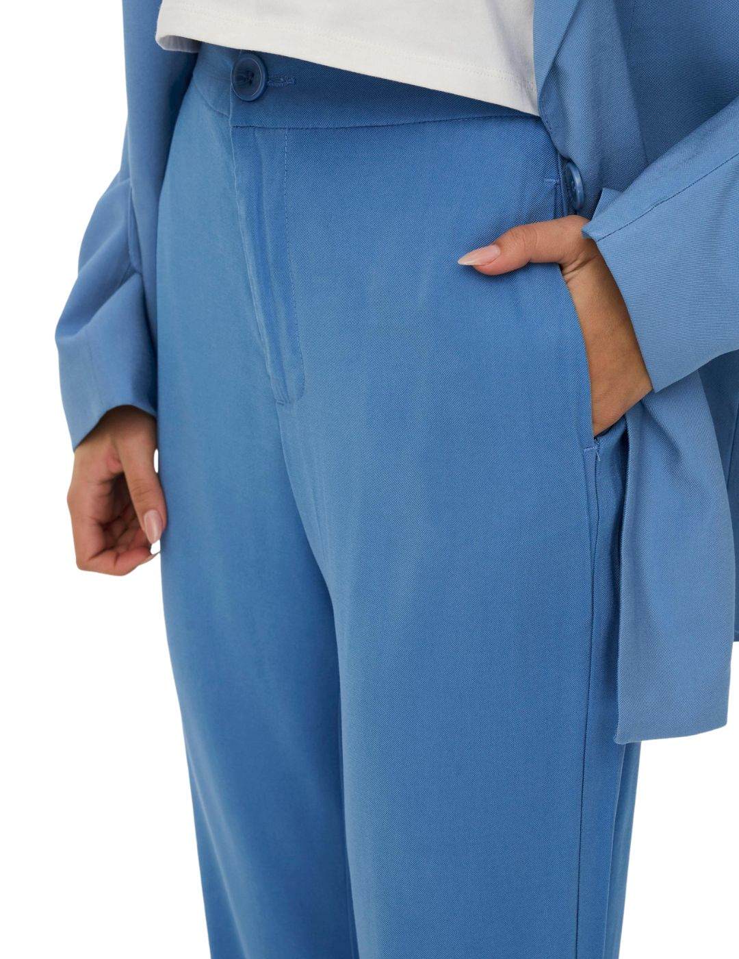 Pantalón recto de mujer Only - Bicos de Fío