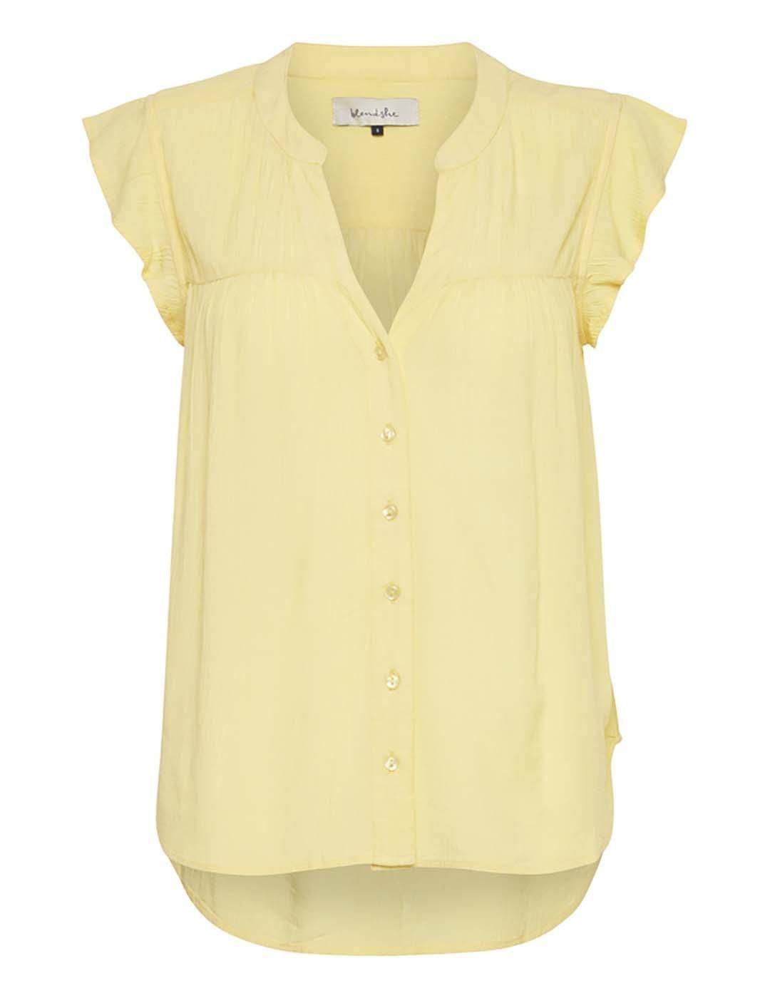 Blusa BLENDSHE Jelena Amarillo - Bicos de Fío