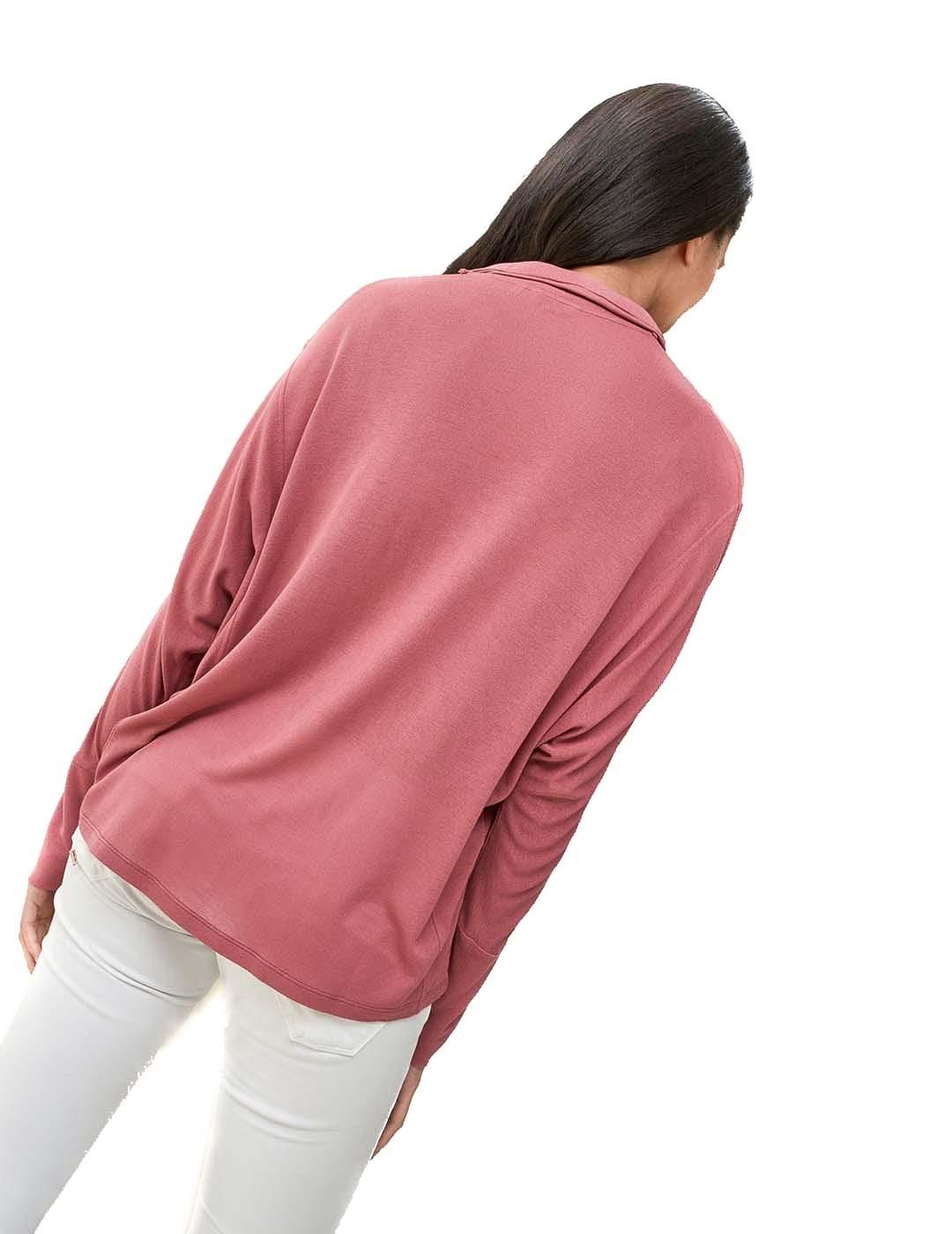 Blusa Salsa Jeans Cordón Rosa - Bicos de Fío