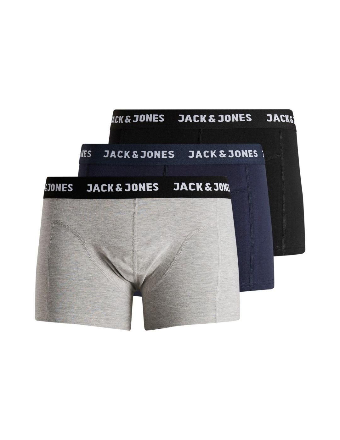 Boxer Jack and Jones Jacanthony Pack 3 - Bicos de Fío