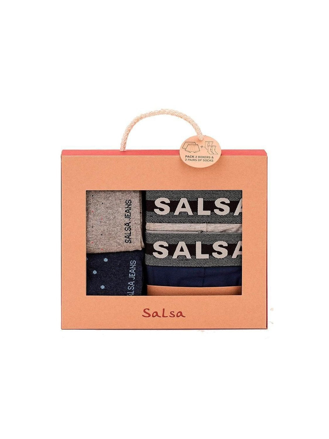 Boxers Calcetines SALSA Pack 2 - Bicos de Fío