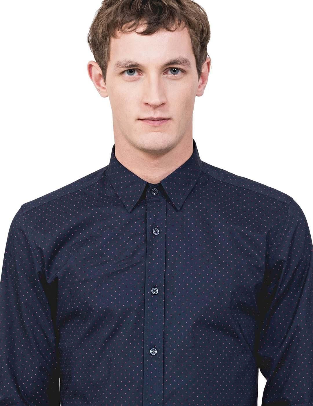 Camisa ANTONY MORATO Azul Marino - Bicos de Fío