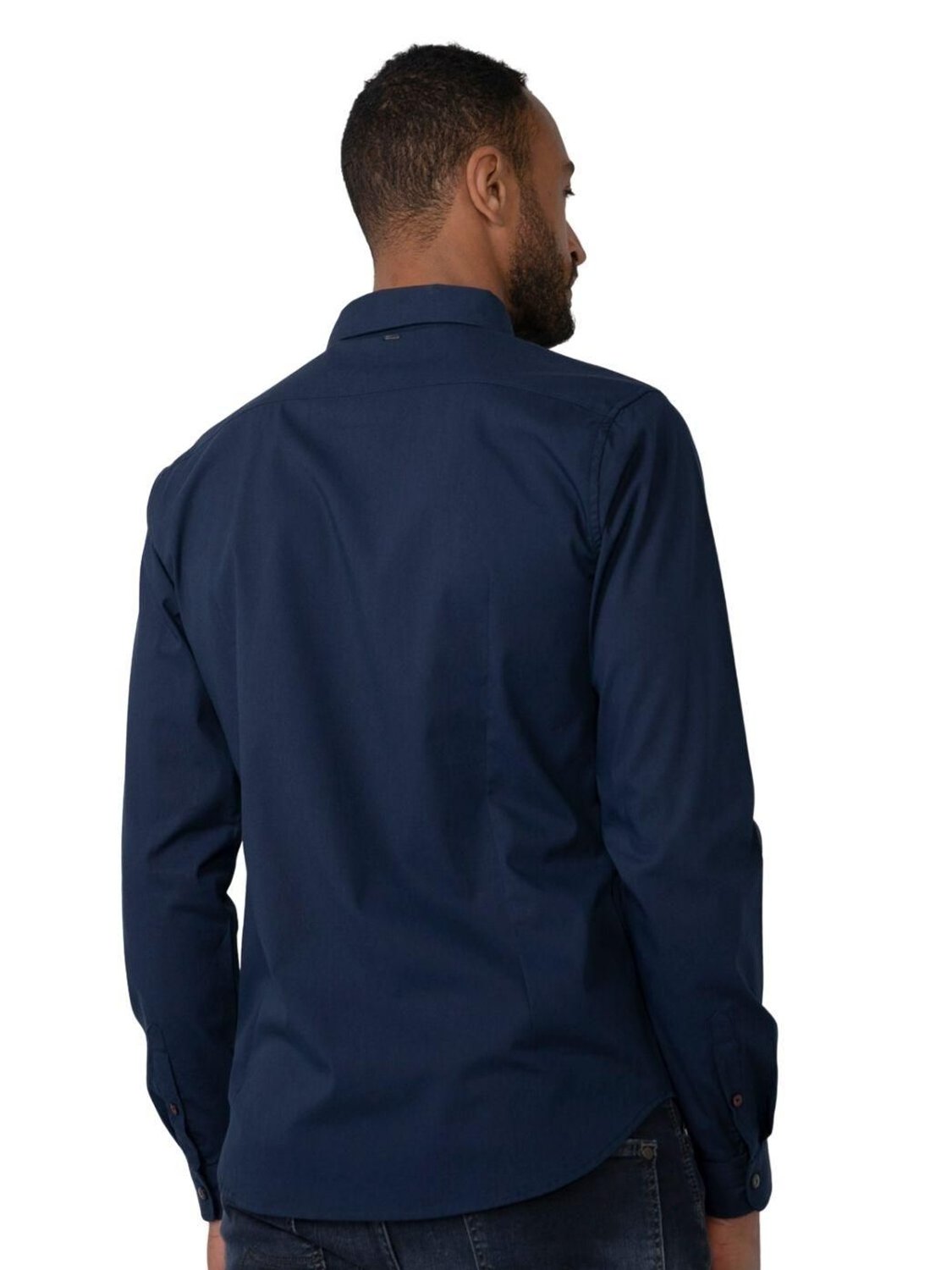 Camisa manga larga Petrol Industries Marino - Bicos de Fío